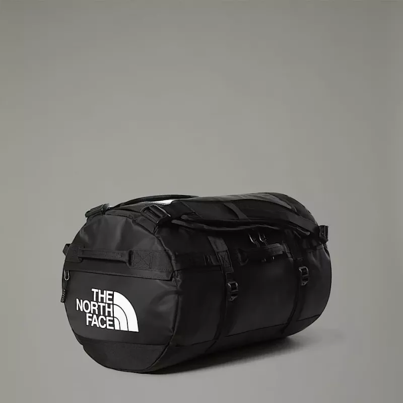 Duffel bag The North Face Base Camp S — 50 L, Nylon/Polyester, schwarz/weiß