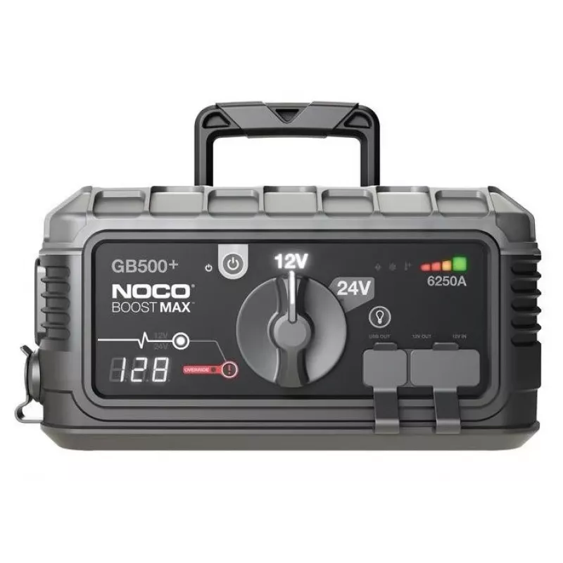 Starthilfegerät NOCO GB500 6250A 12V/24V, tragbares Batterie-Booster für Automobil- und Nutzfahrzeuge