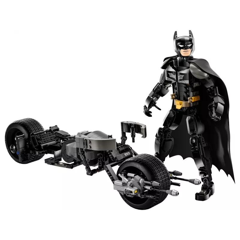 LEGO® DC Batman™: Betmenos konstruierbare Figur und Motorrad 76273