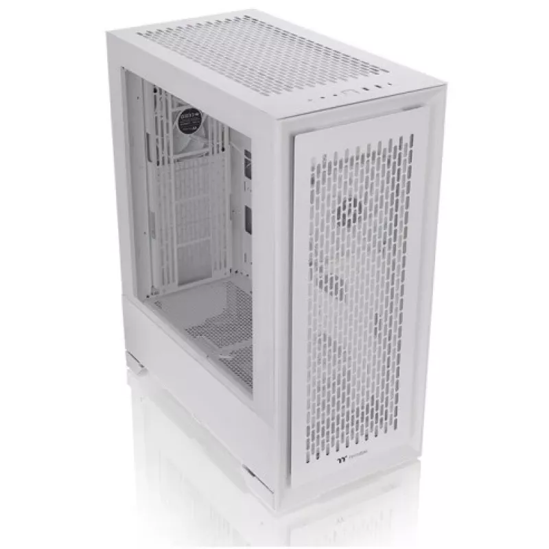 Thermaltake Gehäuse CTE T500 TG Midi Tower Schneeweiß Retail - Gehäuse - ATX