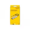 DeLOCK USB Hub USB Type-C 10 Gbit/s 2x Typ-A 2x Typ-C 35 cm Kabel