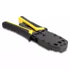 DeLOCK Universal-Crimpzange mit Abisolierer für 10P 8P 6P 4P Modularstecker