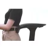 Ergonomischer Stuhl MACLEAN MC-872 — höhenverstellbar, mit Wippmechanismus