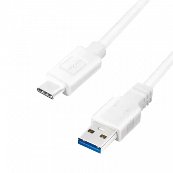 USB-Kabel LogiLink CU0174 USB 3.2 Gen 1 1m USB A USB C Weiß