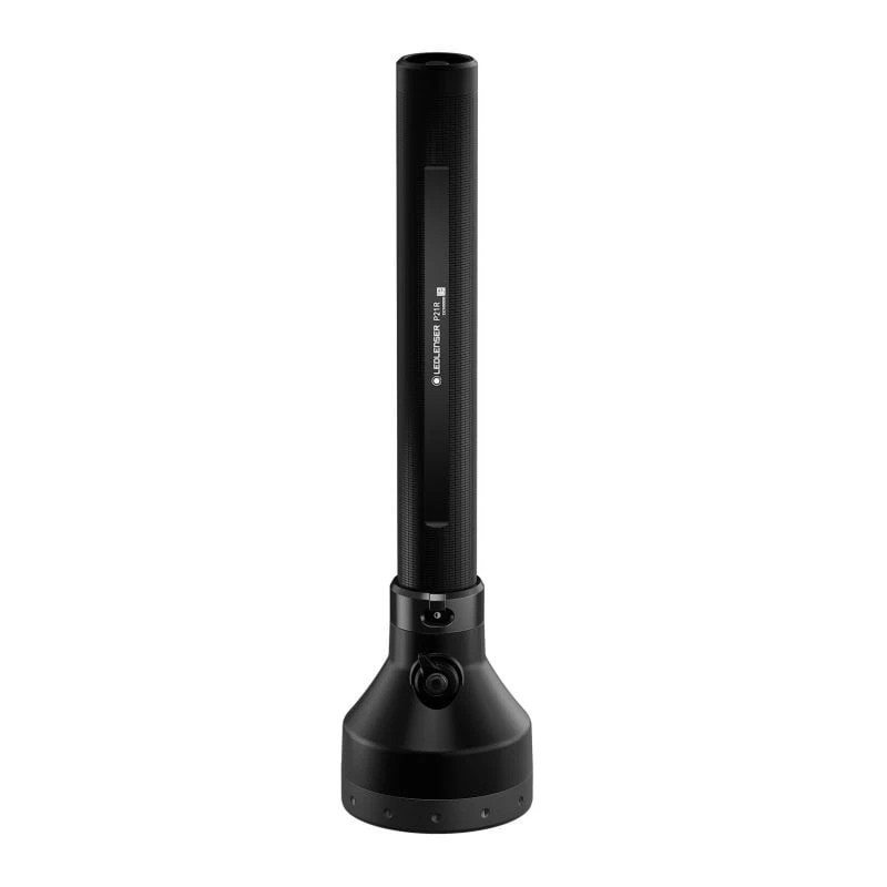 Handtaschenlampe Ledlenser P21R Schwarz wiederaufladbare LED, 1000 lm, IP68, 32700 Batterie, 1100 m Strahl