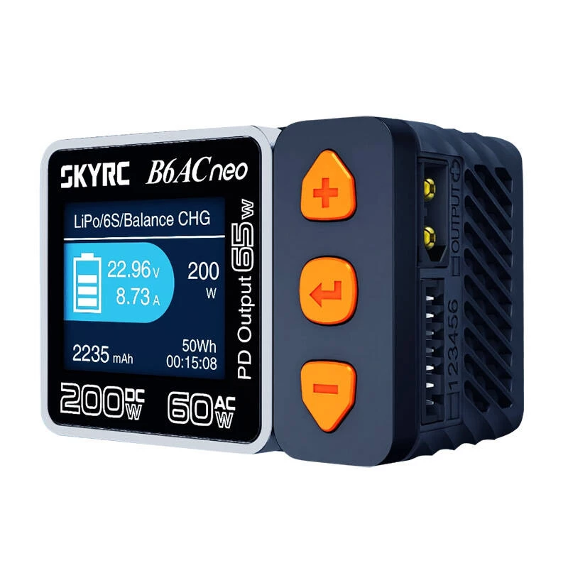 Battery Charger SkyRC B6AC Neo 10A AC DC LiPo Li-Ion LiFePO4