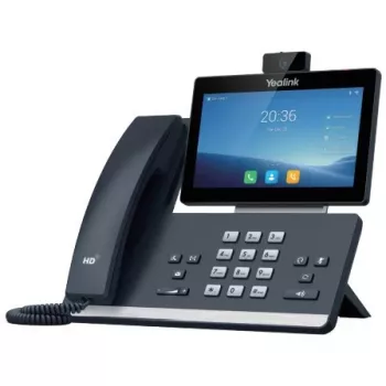 Yealink SIP-T58W IP-Telefon mit CAM50 Kamera, 7-Zoll-LCD 1024x600, Bluetooth, Android 9.0, Classic Grey