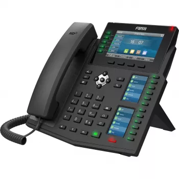 IP-Telefon Fanvil X6U V2 schwarz 20 Leitungen LCD Wi-Fi