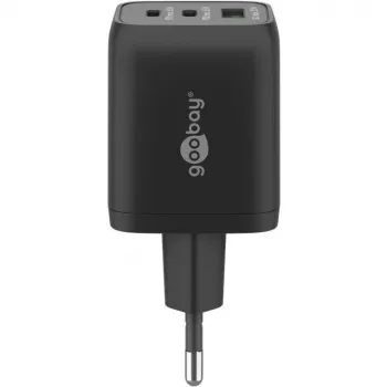 Goobay 64753 Charger for Mobile Devices Headphones - Smartphone - Tablet Schwarz AC Fast Charging Innenbereich (64753)
