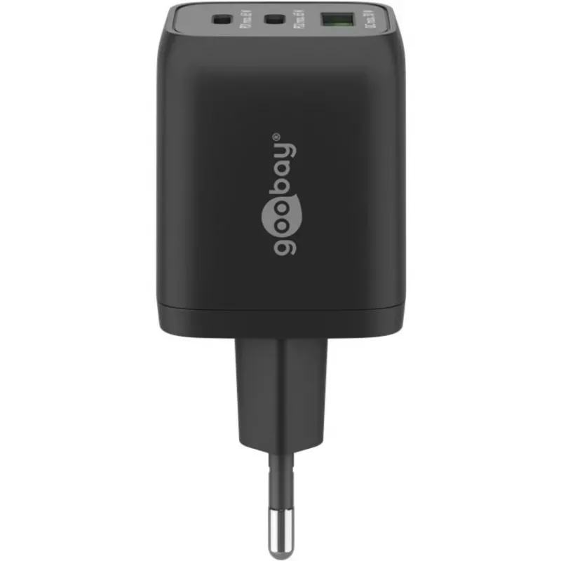 Goobay 64753 Charger for Mobile Devices Headphones - Smartphone - Tablet Schwarz AC Fast Charging Innenbereich (64753)