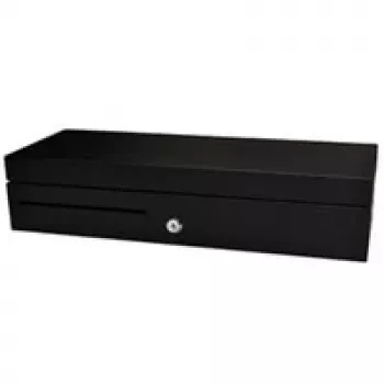 460 MM Flip Lid Drawer Schwarz Kunststoff Insert W Mlock Lid Cable