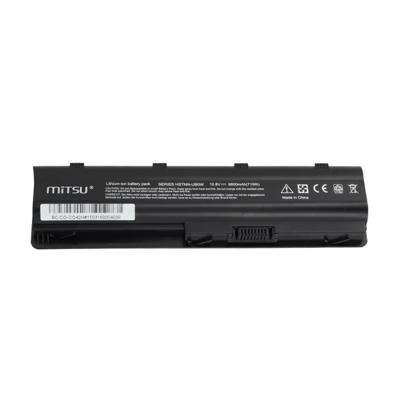 Akku für Compaq Presario CQ42, CQ62, CQ72 6600 mAh (71 Wh) 10,8 - 11,1 Volt