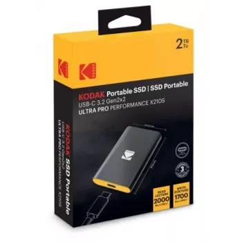Tragbare SSD Kodak X210 S 3.2 Gen2 2 TB EKSSD2TX210SK