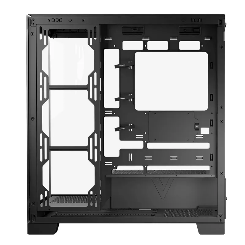 MODECOM Volcano SPACE MIDI USB 3.0 X 2 CYPE-C Schwarz