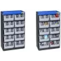 Kleinteilemagazin allit VarioPlus Pro 53/20 B x H T 300 525, modulares Lagerbehältersystem