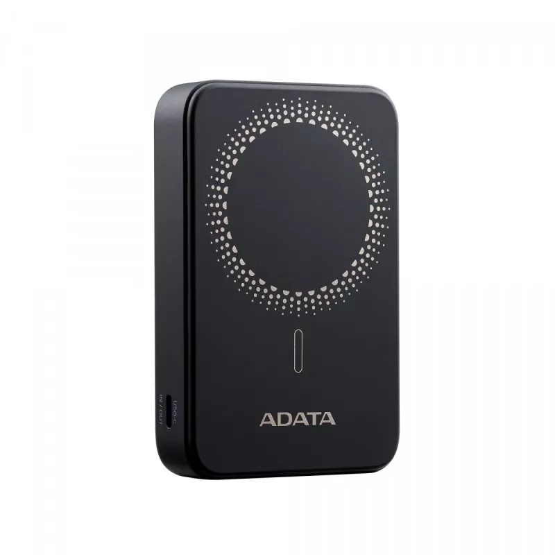 ADATA PR100-12BK power bank Lithium Polymer (LiPo) 10000 mAh Wireless charging Schwarz