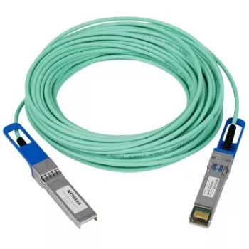 NETGEAR AXC7615 InfiniBand/Glasfaserkabel 15 m SFP+ Türkis