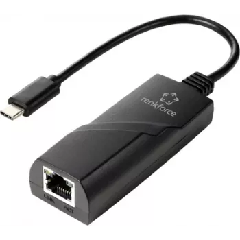 Renkforce RF-TCA-330 Netzwerkadapter 1000 MBit/s USB-C® (USB 3.2 Gen 1), LAN (10/100/1000 MBit/s) (RF-6032274)
