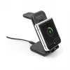 DELOCK 66941 Kabelloses Ladegerät 3-in-1 für Smartphone Smartwatch Kopfhörer USB Typ-C 15 W Indoor Schwarz