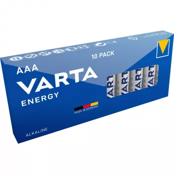 VARTA Alkaline Battery Energy, Micro (AAA-LR3) (4103 229 410)