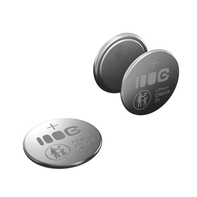 Button-Lithium-Batterie Grün Cell CR2016 3V – 5er-Pack