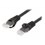 Netzwerkkabel LANBERG PCU6-10CU-0025-BK Cat6 F/UTP RJ-45 0,25 m Schwarz
