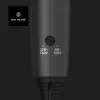 Haartrockner Taurus Studio Glow 1500 — 1400 W, 3 Heizstufen, 2 Geschwindigkeiten, faltbar, aufhängbar, schwarz