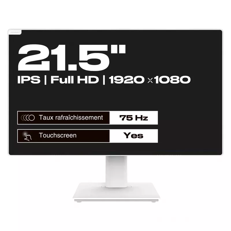 Japannext JN-IPS2152FHDR-T Display Weiß