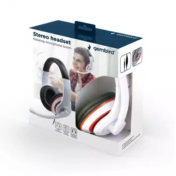 Headset Gembird MHS-03-WTRDBK