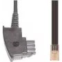 Telefonkabel e+p T 180/3 3 m Schwarz