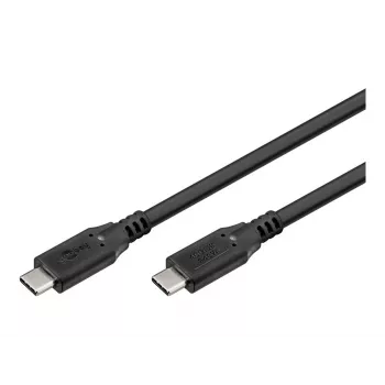 Goobay USB-Kabel-C, USB4, 240 W, 40 Gbit/s, Power Delivery, 0,5 m (0,50 m, USB 4.0, 240 W), USB-Kabel