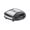 Sandwich Maker Teesa TSA3221 800 W Schwarz Edelstahl