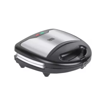 Sandwich Maker Teesa TSA3221 800 W Schwarz Edelstahl