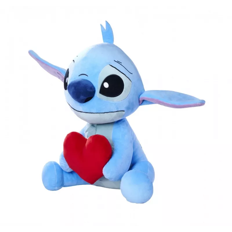 Plüschtier SIMBA Stitch mit Herz 50 cm, weicher kuscheliger Charakter