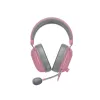 Headset Razer Schwarzshark V2 X kabelgebundenes binaurales Gaming-Headset, 3,5 mm, virtuelles 7.1, 32 Ω, Schaumstoff-Ohrpolster, pink