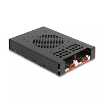 SSD-Gehäuse DeLOCK 47117 3,5 Zoll Wechselrahmen für 2 x M.2 NVMe SSD