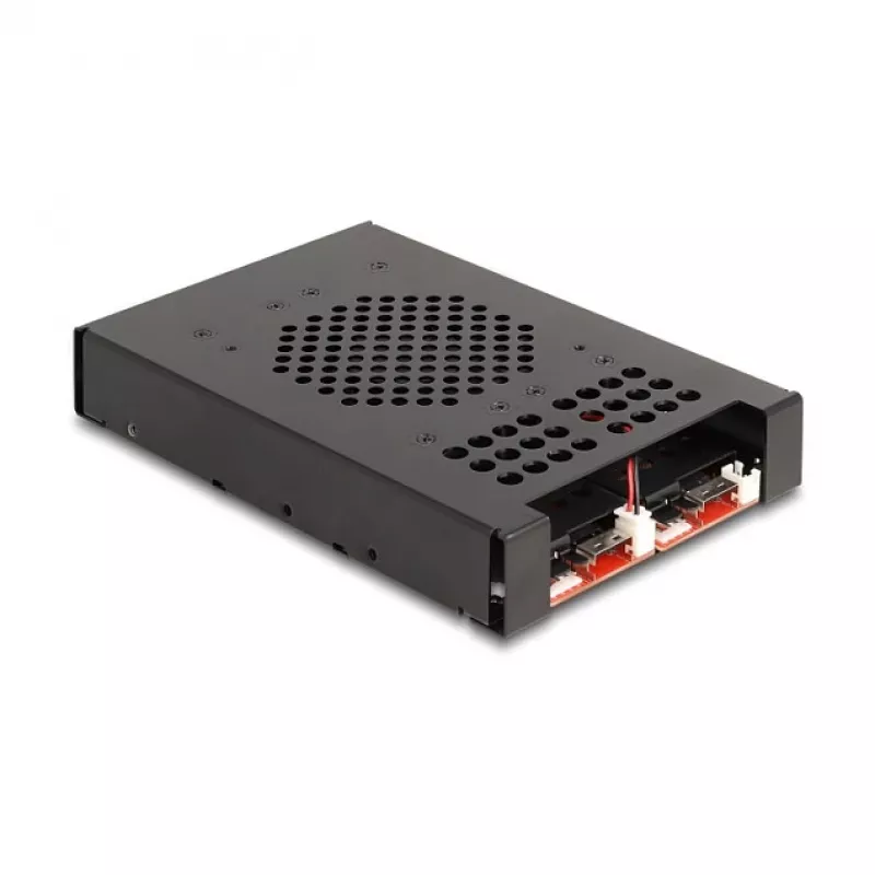 SSD-Gehäuse DeLOCK 47117 3,5 Zoll Wechselrahmen für 2 x M.2 NVMe SSD