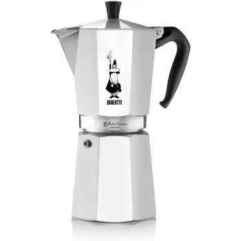 Bialetti Moka Express Moka pot 0.55 L Schwarz, Silber