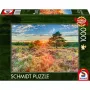 Puzzle, schmidt spiele Heide bei Sonnenuntergang, 1000 Teile, Landschaftsmotiv