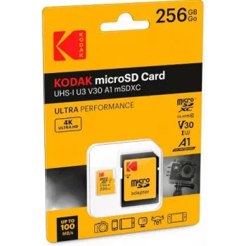 Flash-Speicher Kodak 256GB UHS-I U3 Ultra EKMSDM256GXC10HPRK