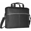 Laptoptasche DEFENDER Lite 39,6 cm (15,6 Zoll) Schwarz/Grau, Polyester, Reißverschluss, Tragegriff, abnehmbarer Schultergurt
