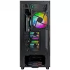 PC-Gehäuse Montech X5 Midi Tower Schwarz ATX 3x 140-mm-Lüfter