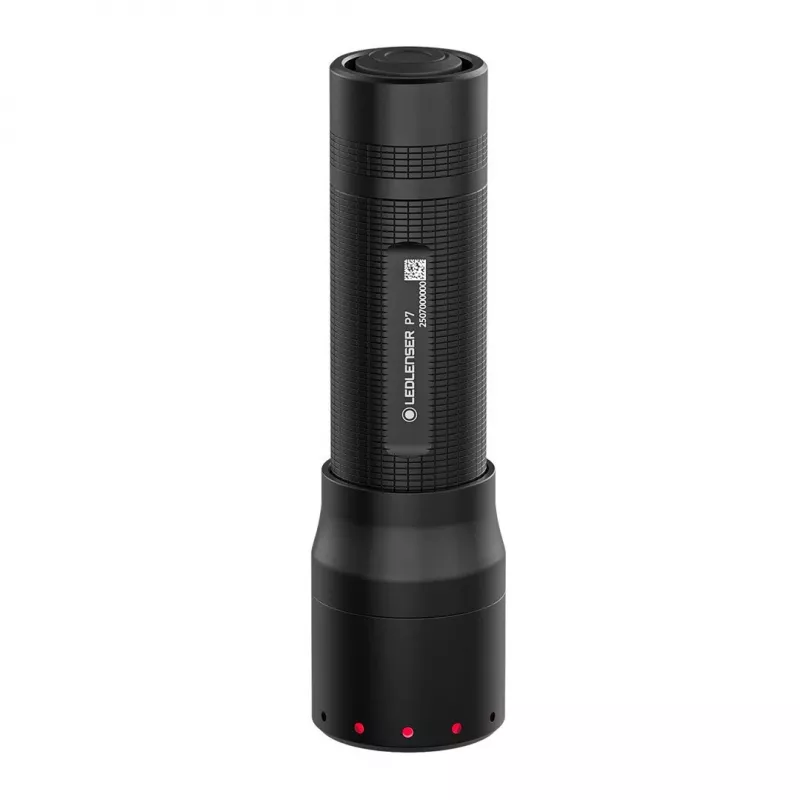 Ledlenser P7 Schwarze Handtaschenlampe LED