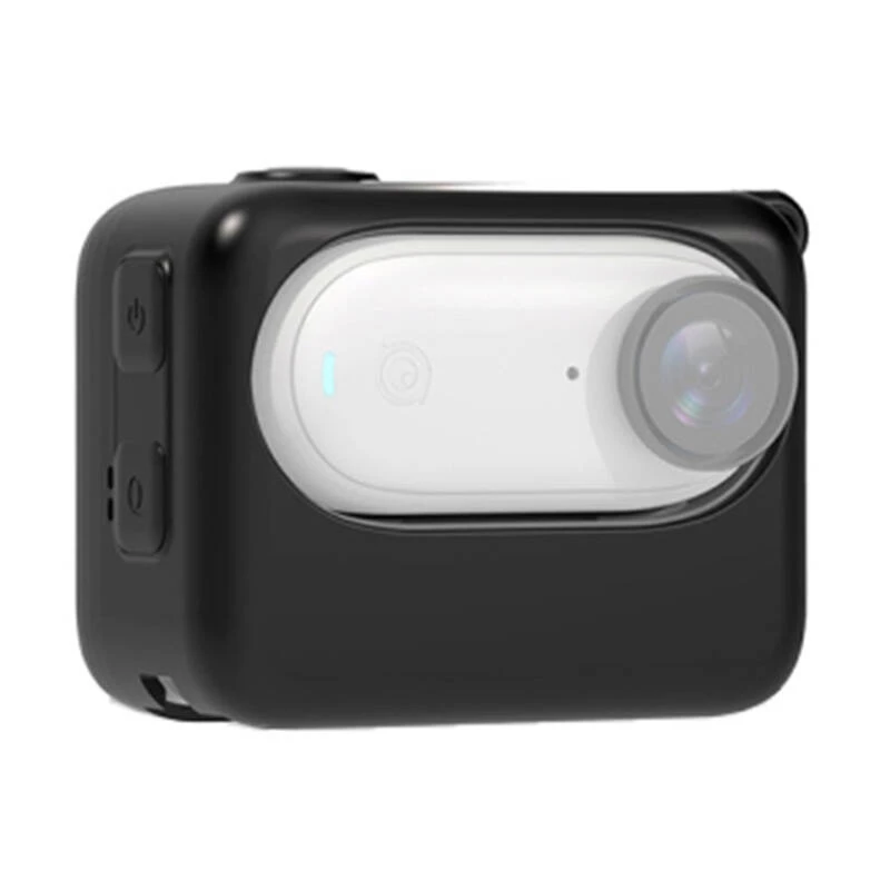 Silikon-Schutzhülle für Ladecase der Insta360 GO 3 von Puluz (schwarz) - Schutzhülle für Ladecase