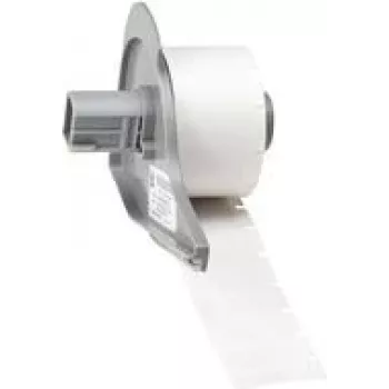 Brady, M7-17-427, Vinyl, selbstlaminierend, White/Transparent, matt, 12.70 x 9.53(25.40) mm, for Cable Diameter of 2.70 - 5.10 mm, permanent (500 E.) (173411)