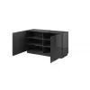Cama Sideboard 2D REJA graphitgrau glänzend/graphitgrau glänzend