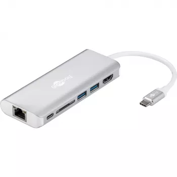 Wentronic goobay - Docking Station - (USB-C) - 10Mb LAN (76788)