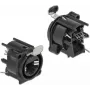DeLOCK D-Typ-Modul RJ45-Buchse zum Löten Schwarz Buchse 25 mm