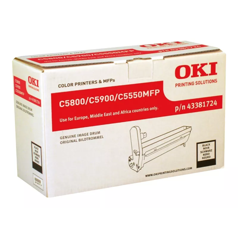 OKI Bildtrommel schwarz für C5800 C5900 C5550MFP 20000 Seiten