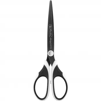 Schere Herlitz my.pen Universal Gerade Schnitt Schwarz Weiß